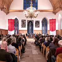 Kennungsbild für die Veranstaltungsreihe "Nürnberger Gespräche"